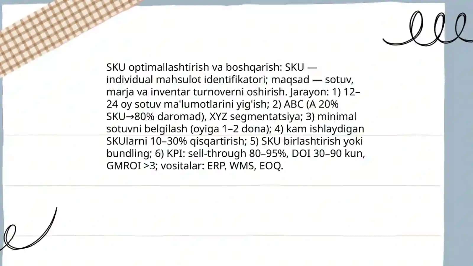 Mahsulot assortimenti va foydani optimallashtirish 4