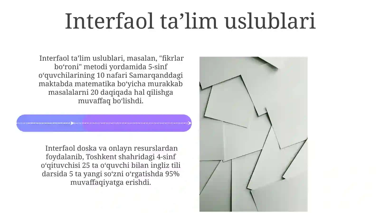 Boshlangʻich sinf oʻqituvchisining innovatsion faoliyati 4