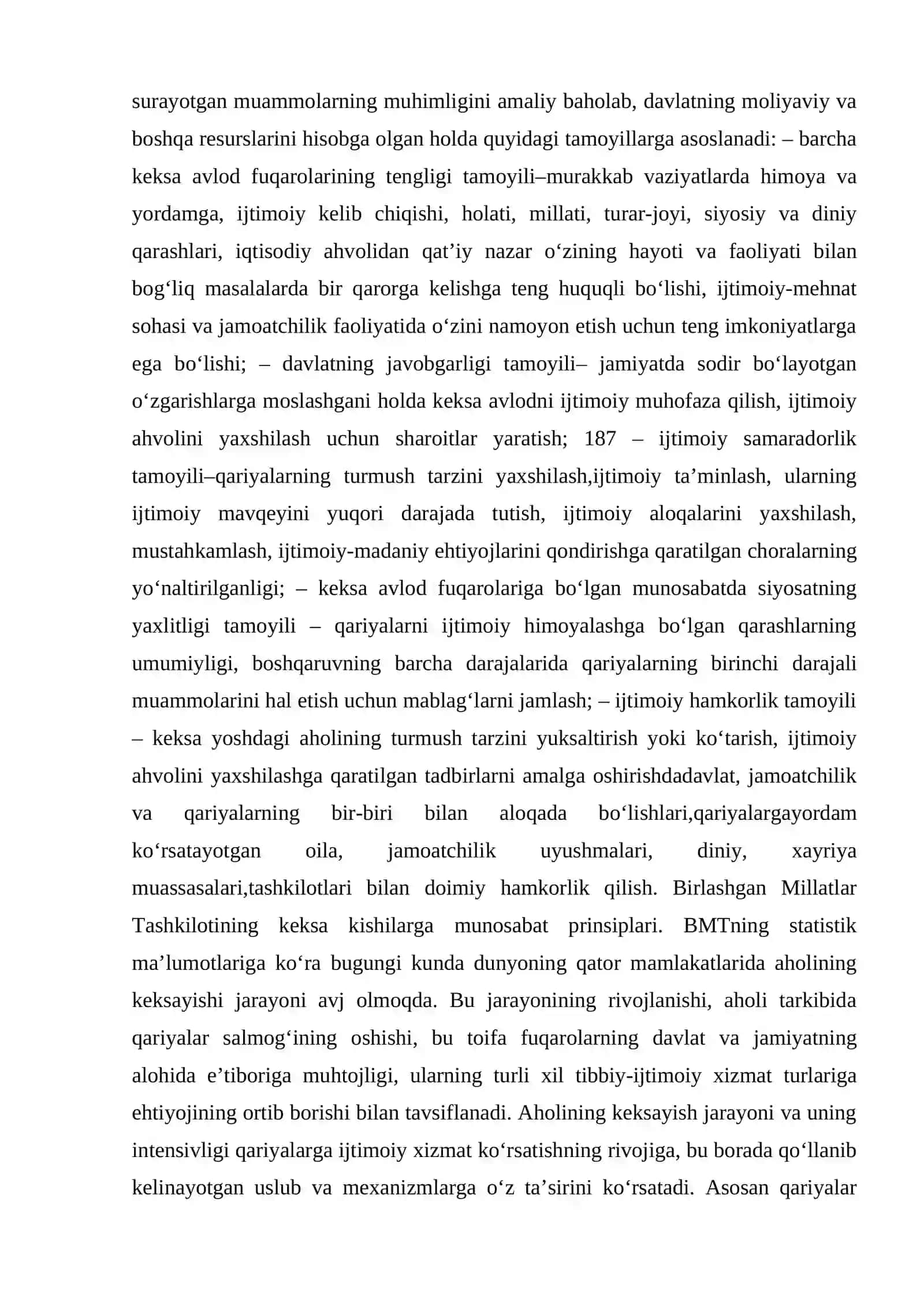 Keksayish muammo sifatida. AQSH va G‘arbiy Yevropa mamlakatlarida deviant xulq-atvor o‘smirlar va bolalar bilan ijtimoiy ish 4