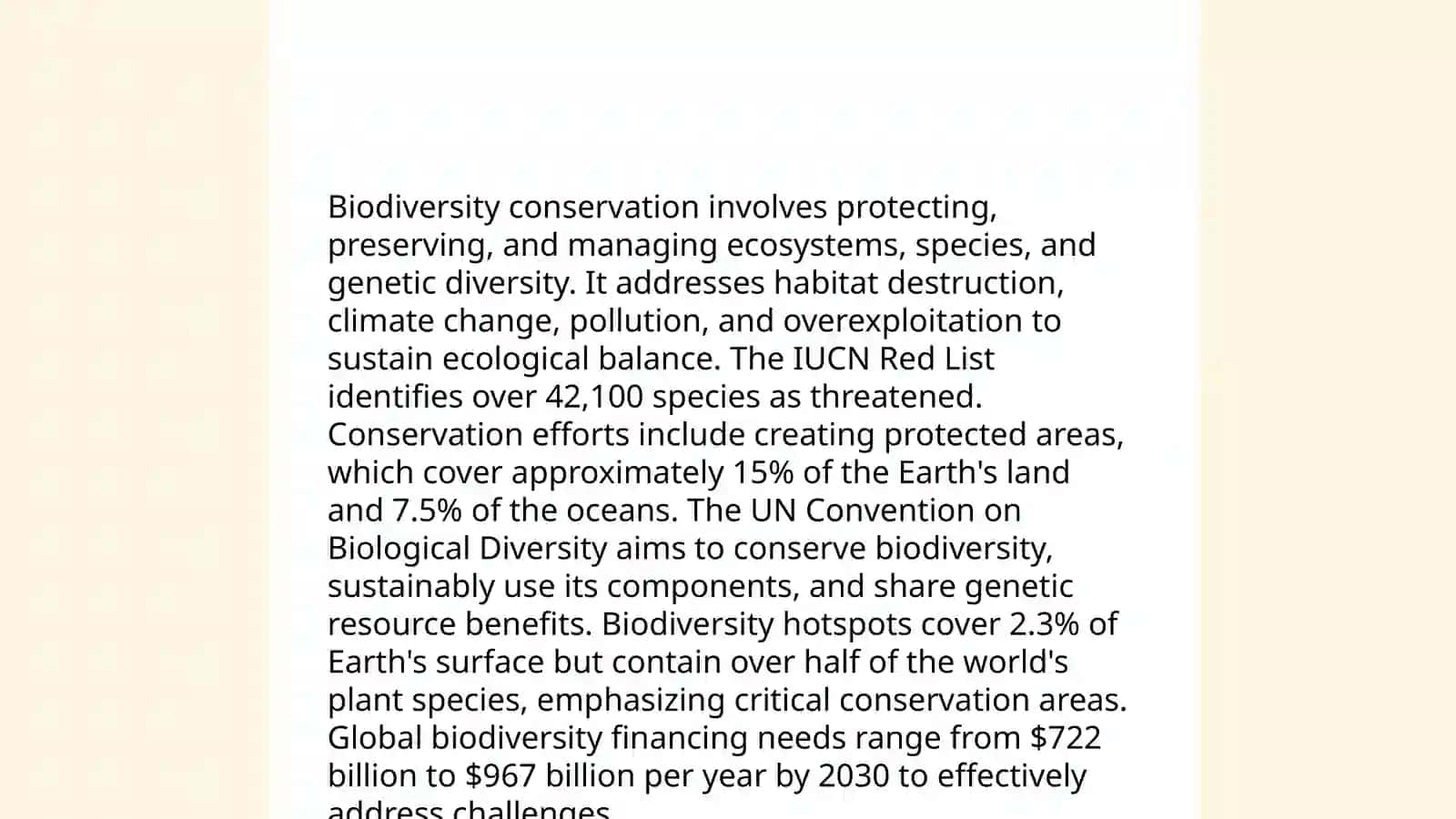 Ecology and environmental protection 4