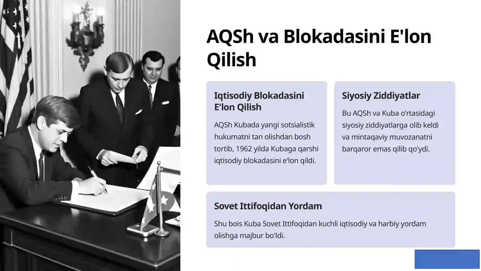 Karib Inqirozi va Sovet-Amerika Munosabatlari 4