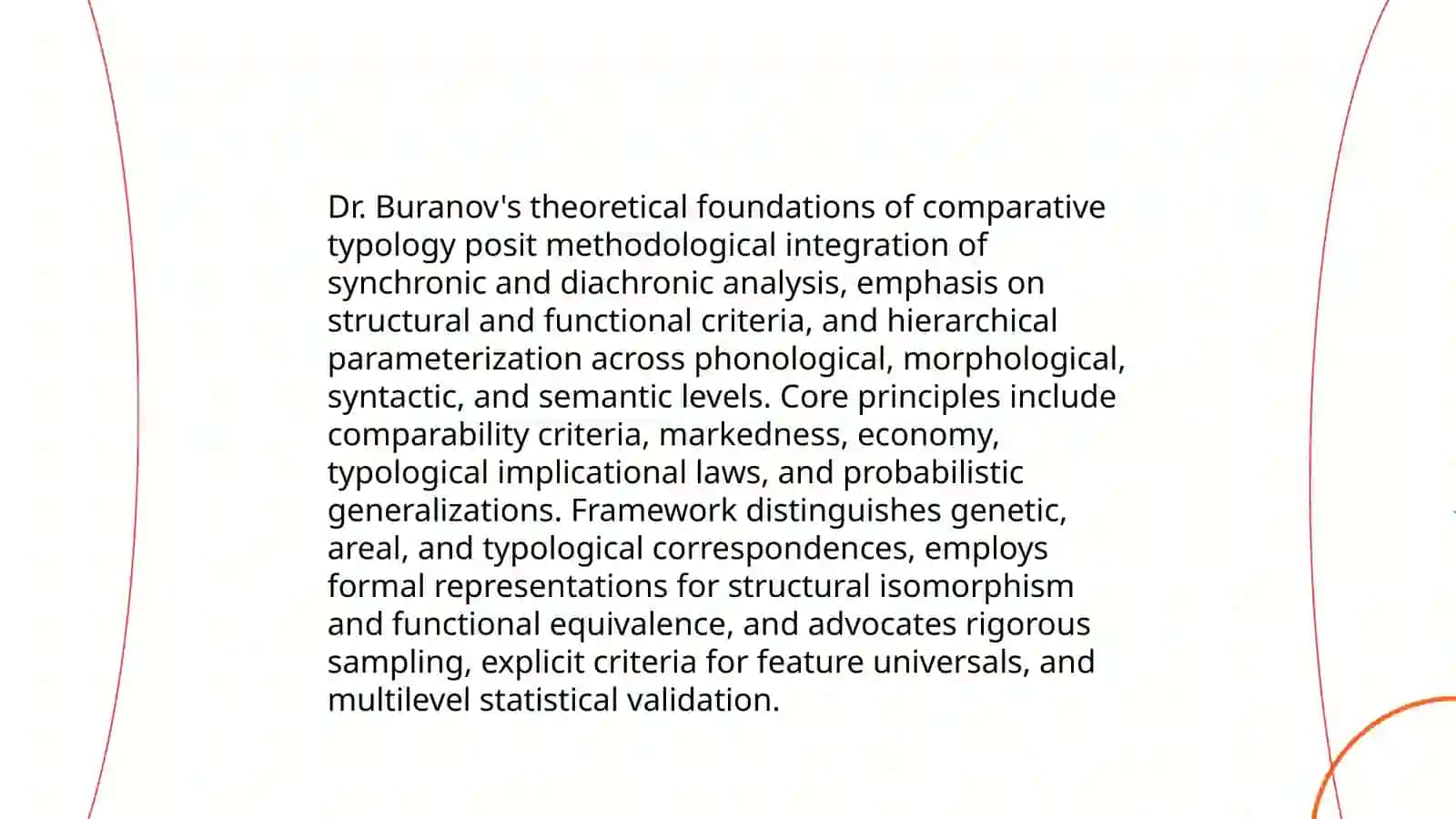 Classification of comparative typology according to Dr.Buranov 4