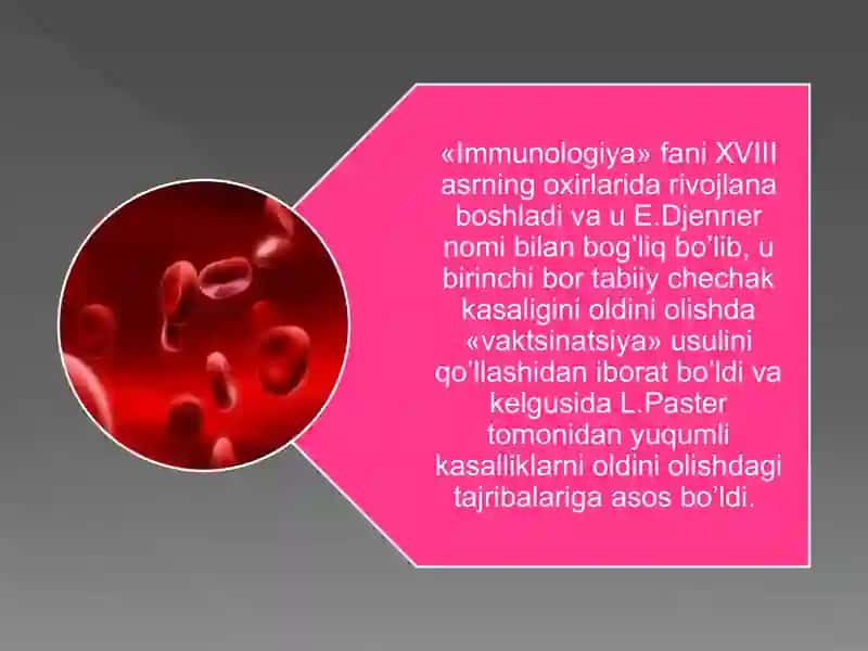 Immunologiya fani va immunitet 4