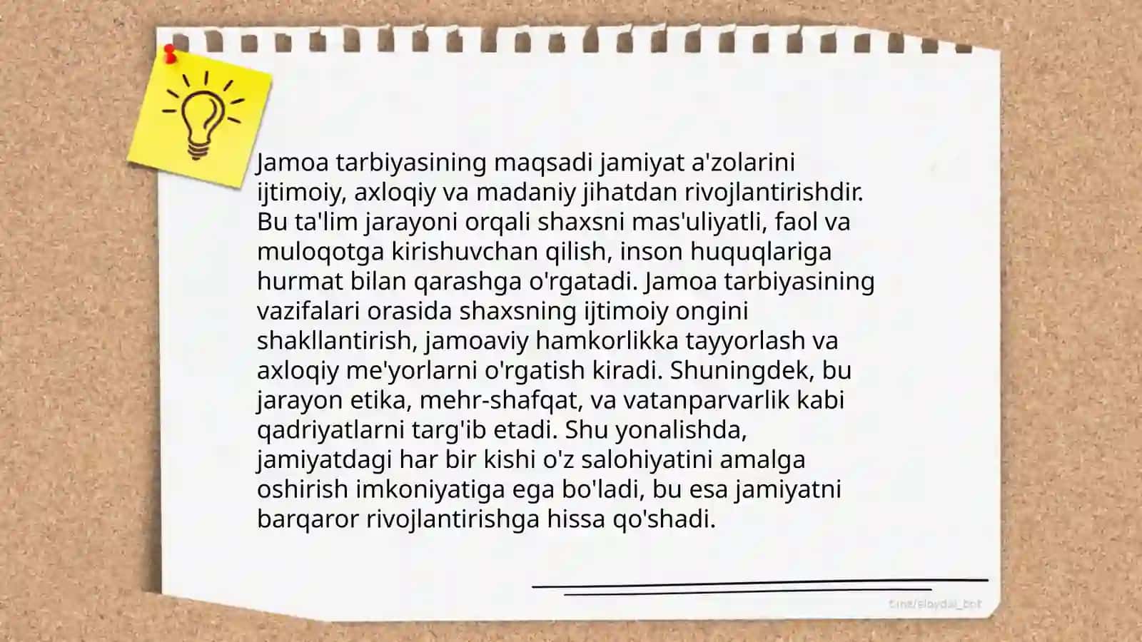Jamoa tarbiya obyekti va subyekti sifatida 4