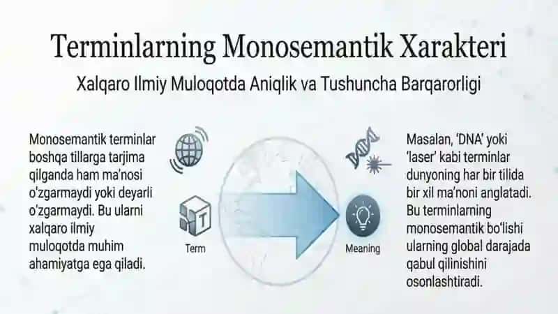 Terminlarning monosemantik xarakteri 4