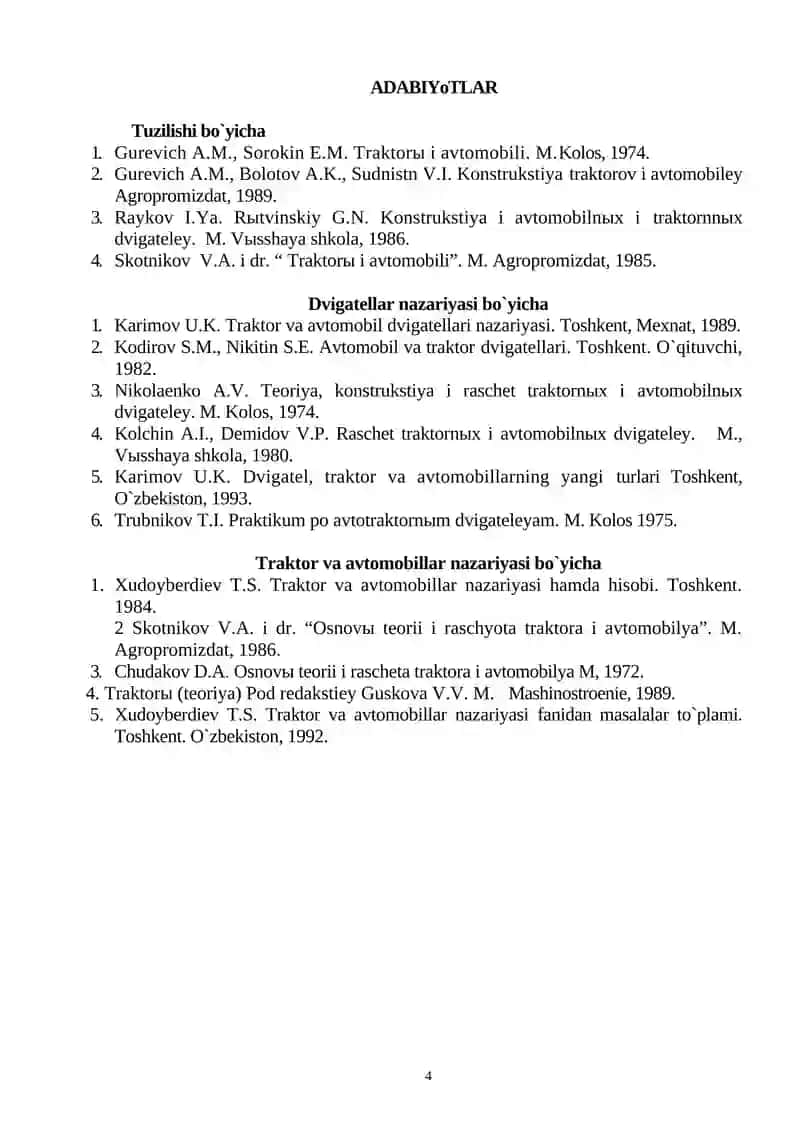 Gidrotransmissiyali traktor va avtomobillar. Gidrodinamik transmissiyaning ish prinstipi. Gidroxajmiy uzatmalarning sxemalari. Bosim va ish unumi o`zgaruvchan aksial porshenli nasoslar. Konstrukstiyasi, ishlashi, afzalliklari va kamchliklari 4