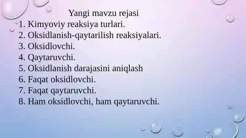 Oksidlanish-qaytarilishreaksiyalari 4
