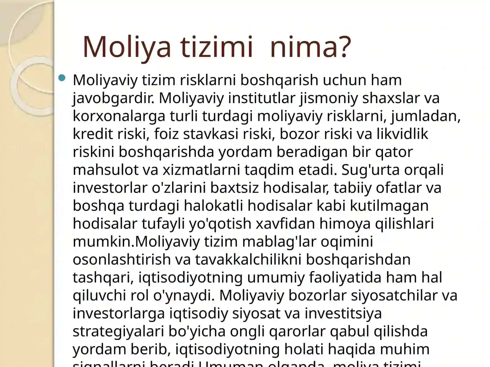 Moliya tizimida raqamlashtirish transformatsiyasining o'rni va ahamiyati 4