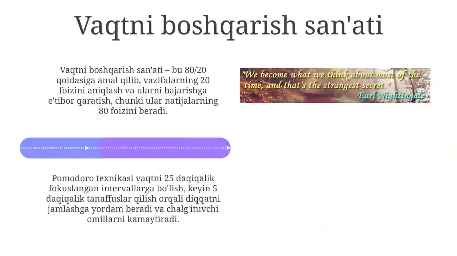 O'z-o'zini boshqarish koʻnikmasini rivojlantirish yoʻllari 4