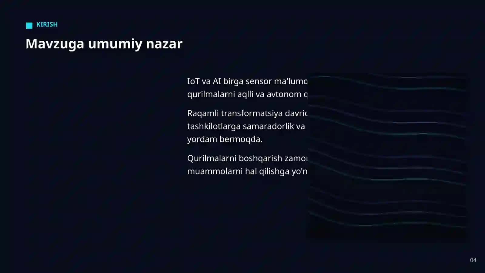 Sun'iy intellekt bo'yicha professional taqdimot 4