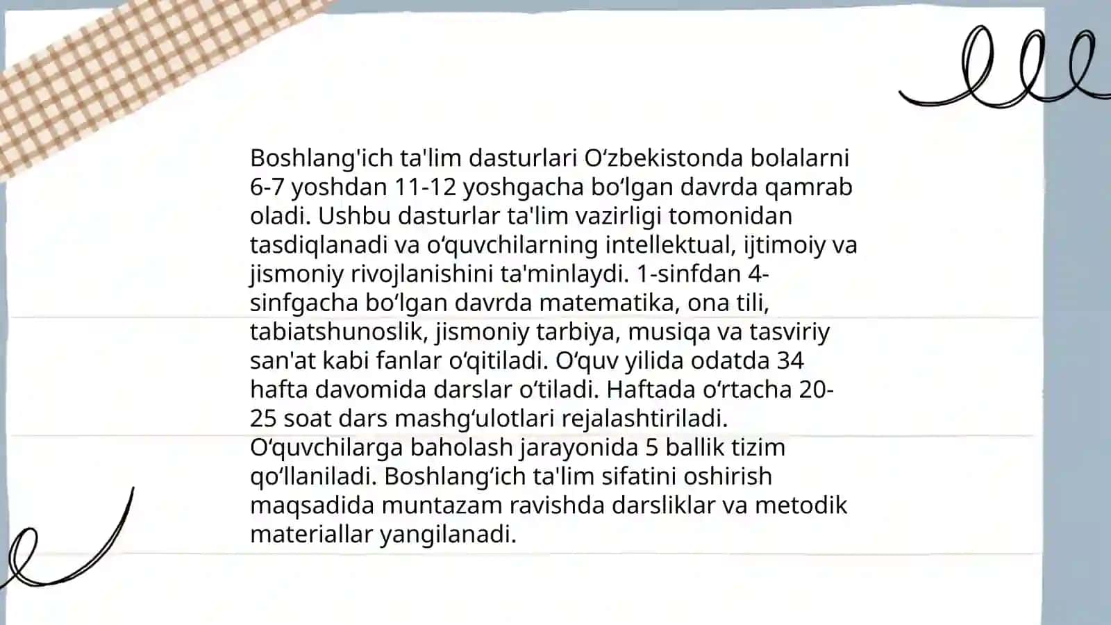 Boshlang'ich ta'lim tizimi Rossiya Federatsiyasida 4