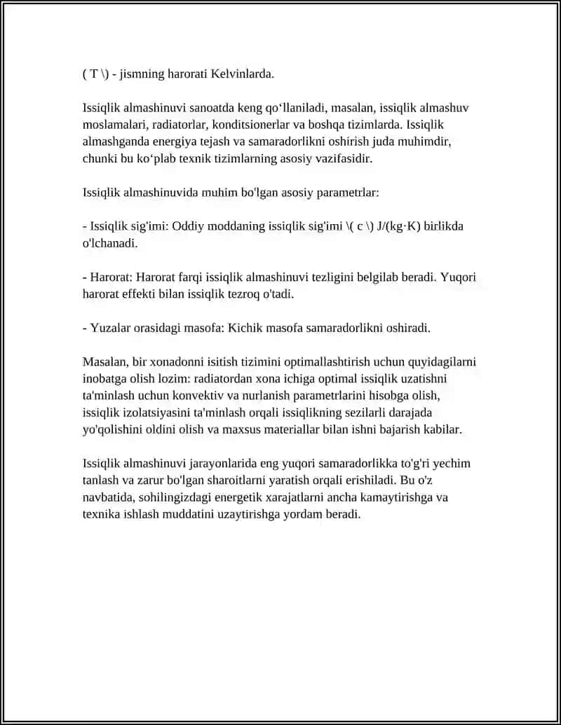 MEXANIKALIQ TERBELISLER 4