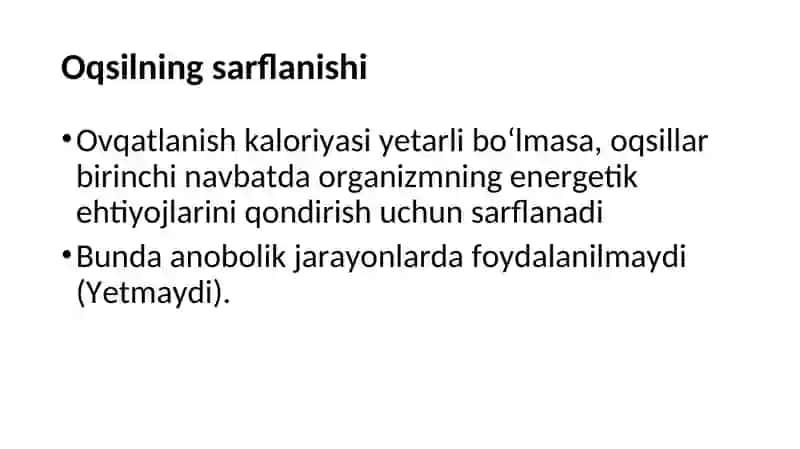 Oqsillar haqida umumiy tushuncha 4