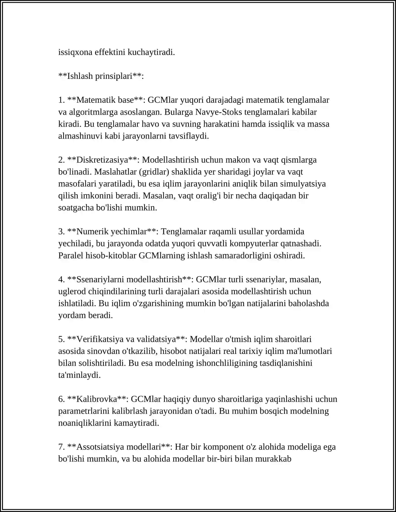 IQLIM ÒZGARISHINI MODELLASHTIRISH 4