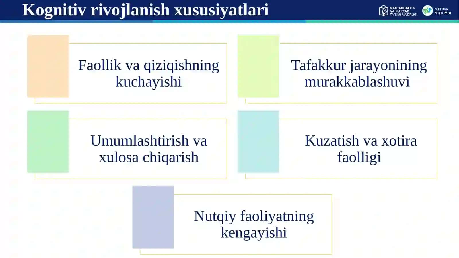 Maktabgacha yoshda Kognitiv rivojlanishni qo‘llab-quvvatlash 4