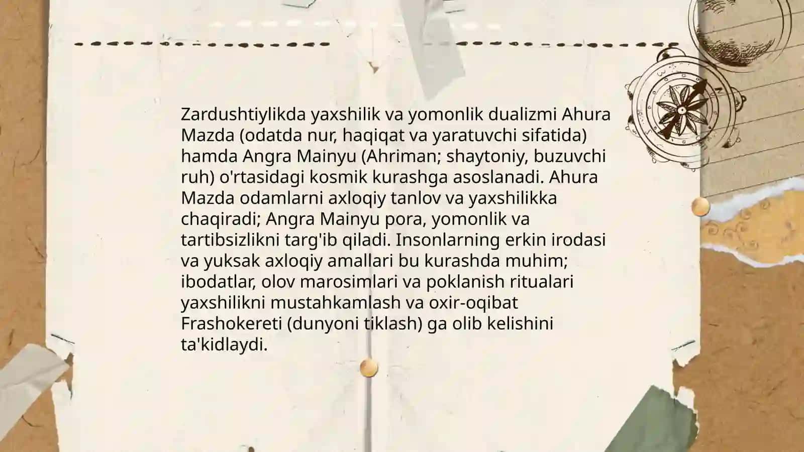 Zardushtiylikning teologik tizimi va diniy marosimlari 4