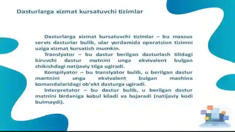 zamonaviy Dasturlashtexnologiyalari 4