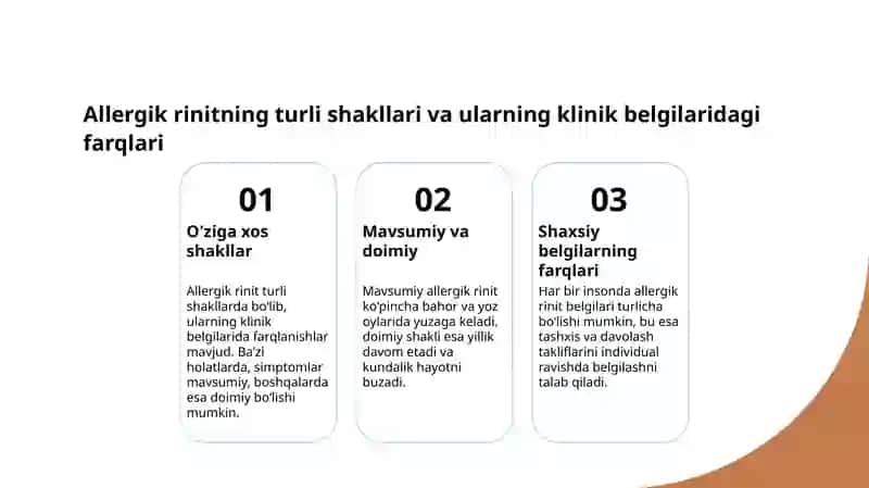 Allergik rinit va uni zamonaviy davolash usullari 4