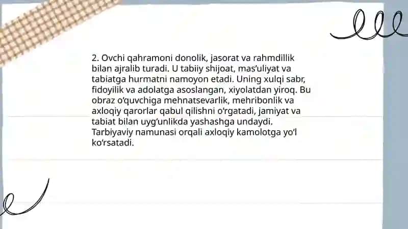 Rumiyning “ovchi va lochin” rivoyati 4