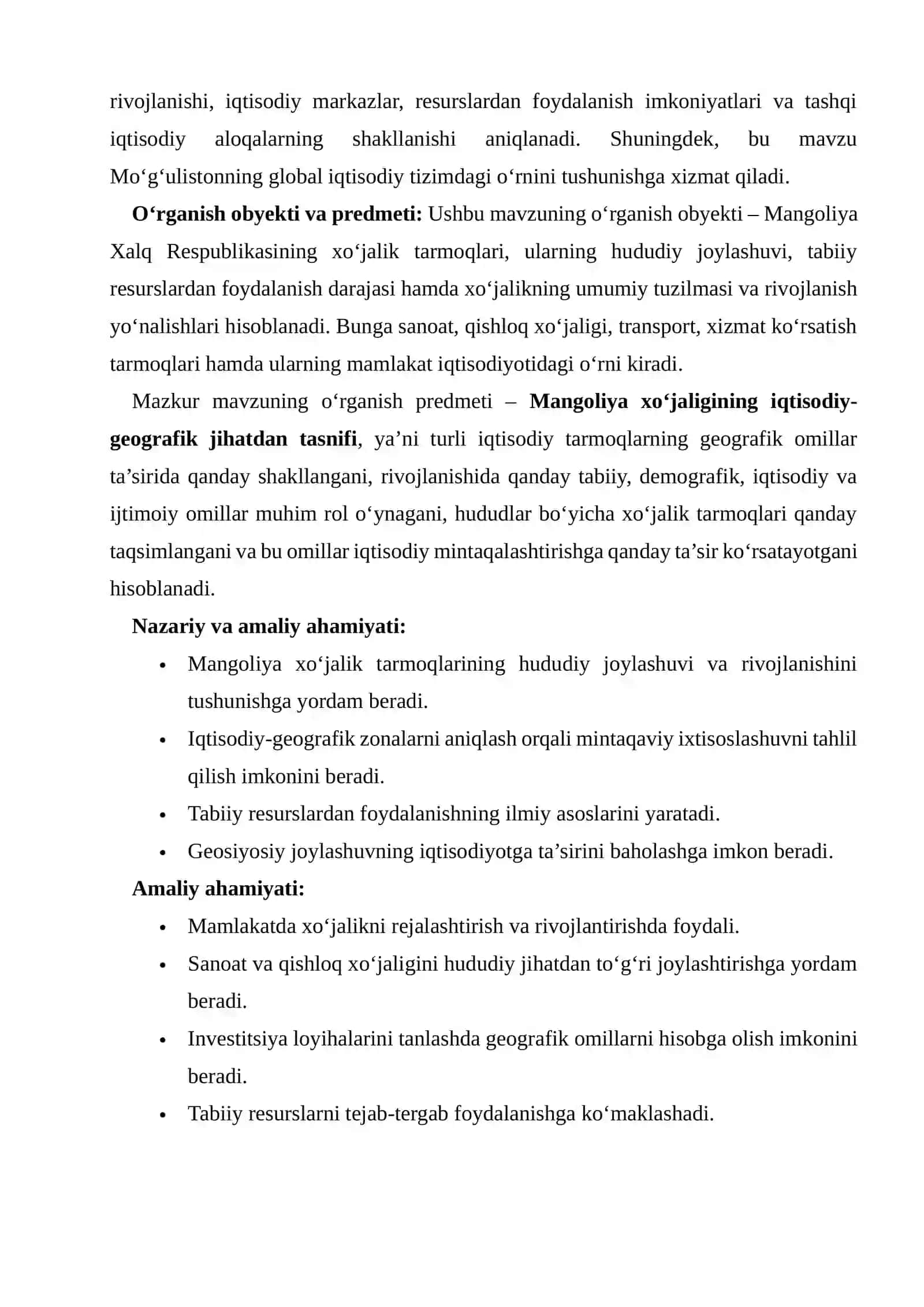 Mongoliya Respublikasi haqida umumiy ma'lumotlar 4