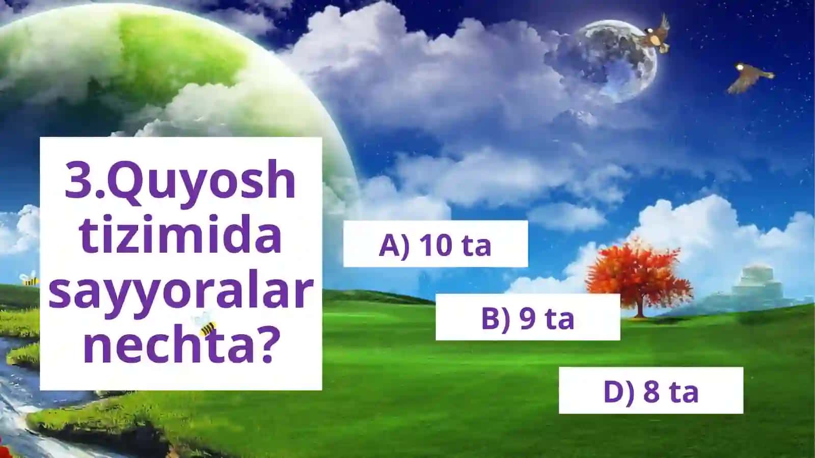 “Ozon qatlami” audiyo matni yuzasidan test topshirig`i 4