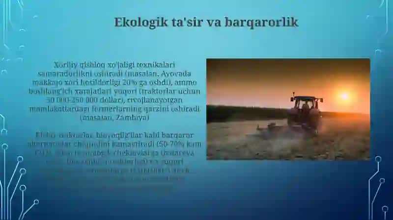 Xorijiy firma qishloq xujaligi texnikalarining afzalligi va kamchiligi 4