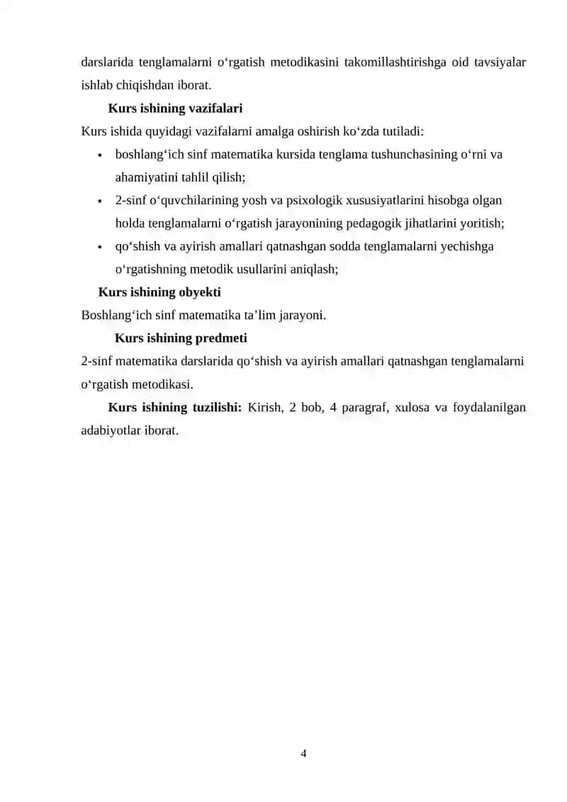2-sinfda qo‘shish va ayirish amallari qatnashgan tenglamalarini o‘rgatish metodikasi 4