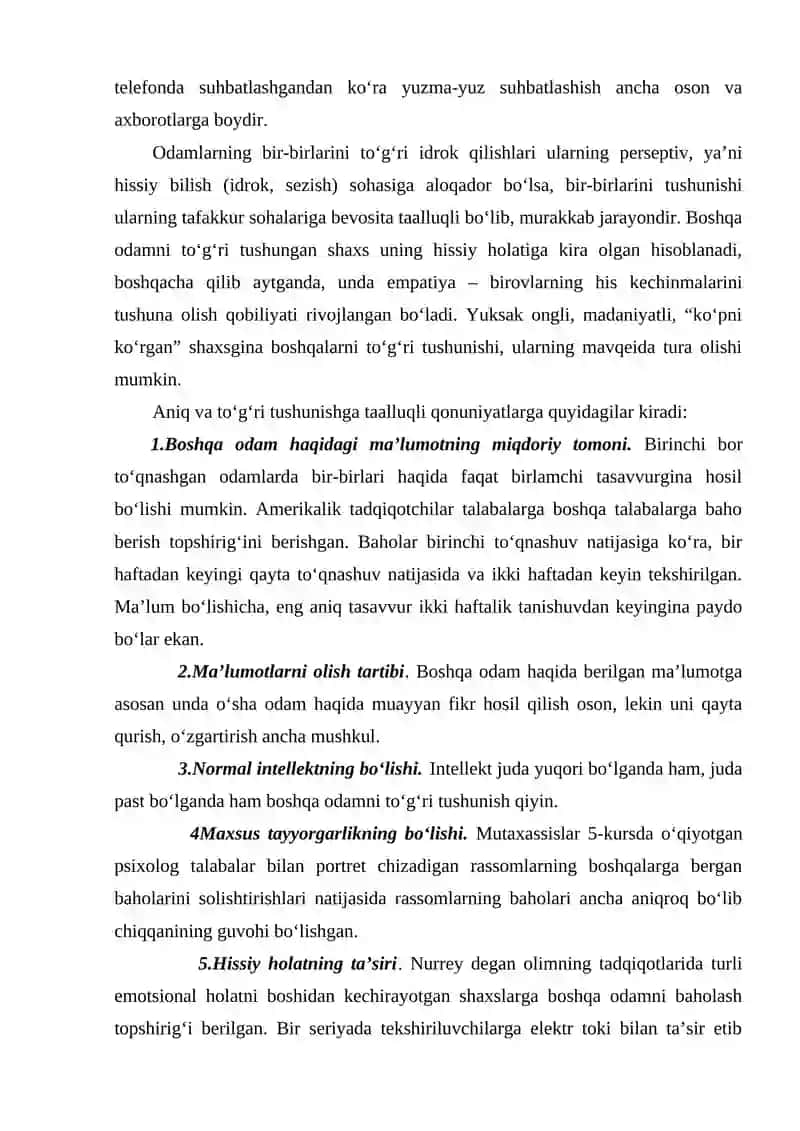 Perseptiv rivojlanish 4