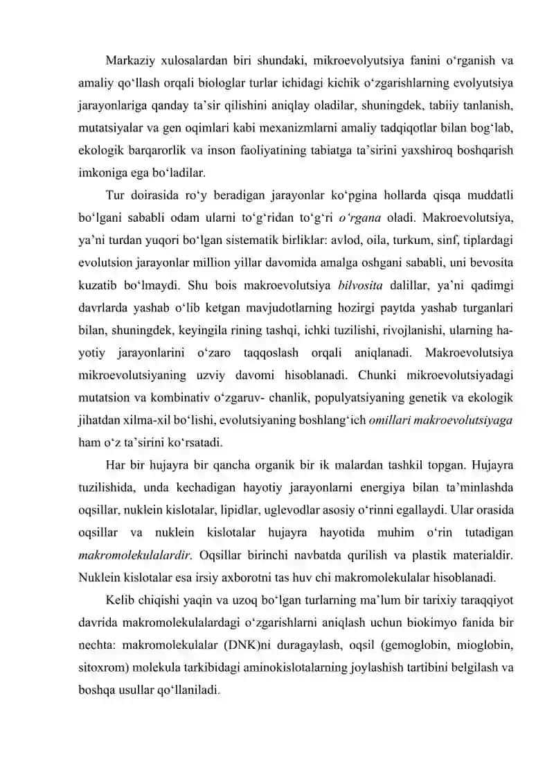 MIKROEVOLYUTSIYA TA'LIMOTI VA UNING ASOSIY MOHIYATI 4