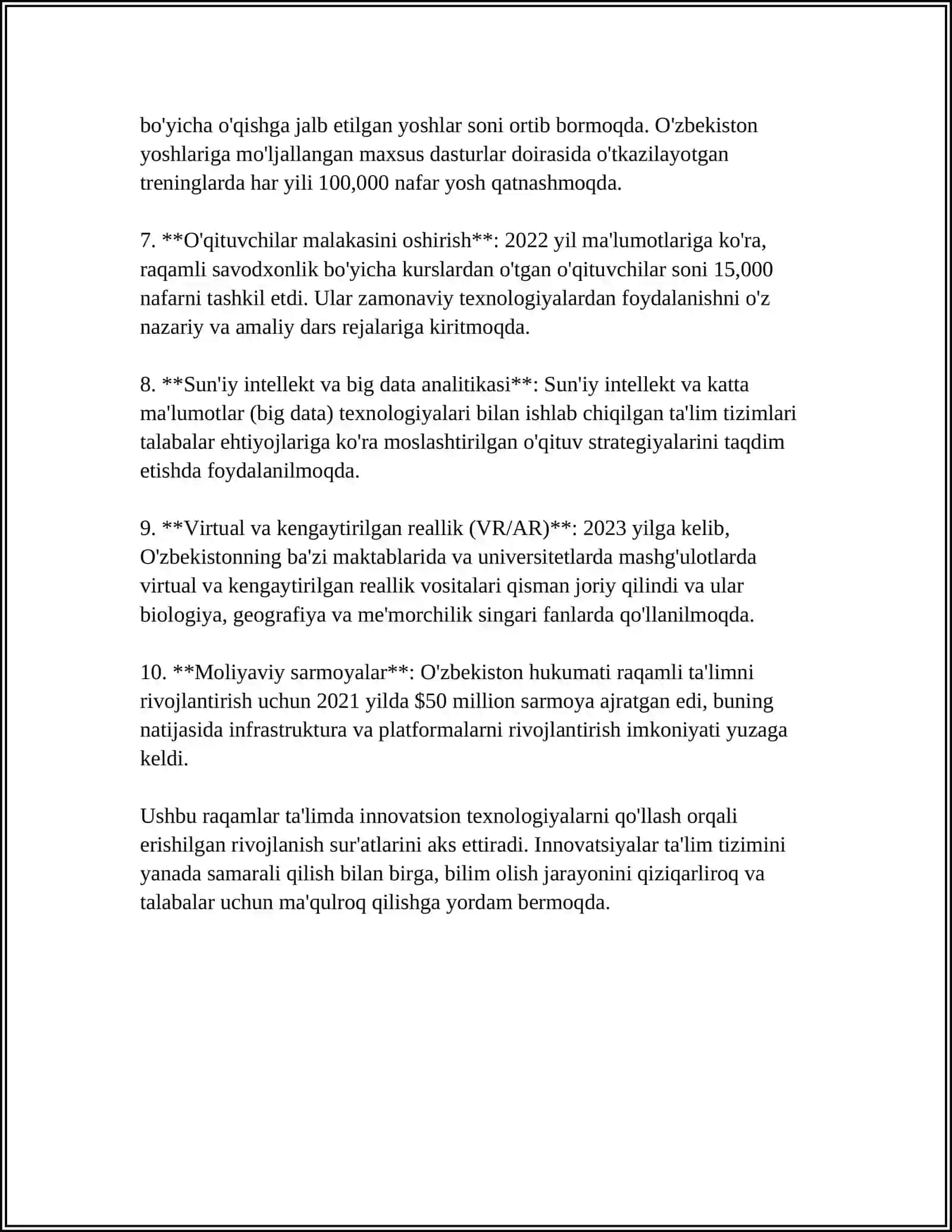 TA'LIM VA TADBIRKORLIK:KELAJAKDAGI IMKONIYATLAR 4