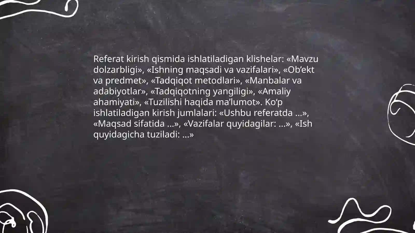 Klishelangan jumla referat 4