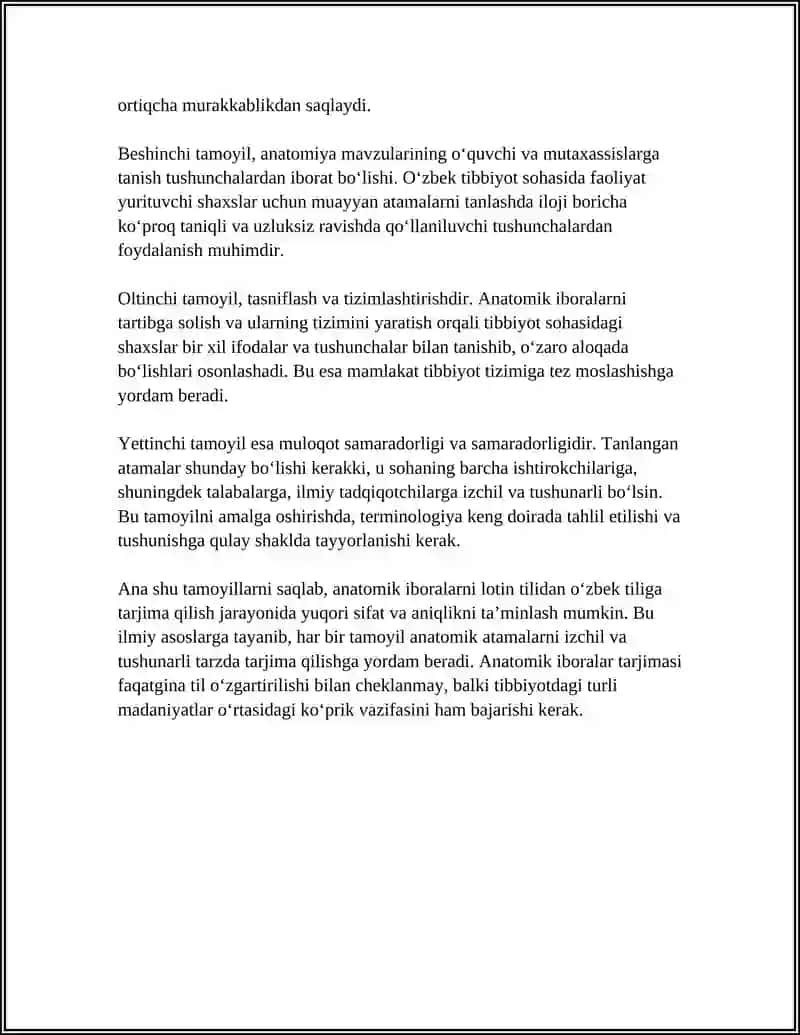 ANATOMIK IBORALARNING TARJIMASI 4