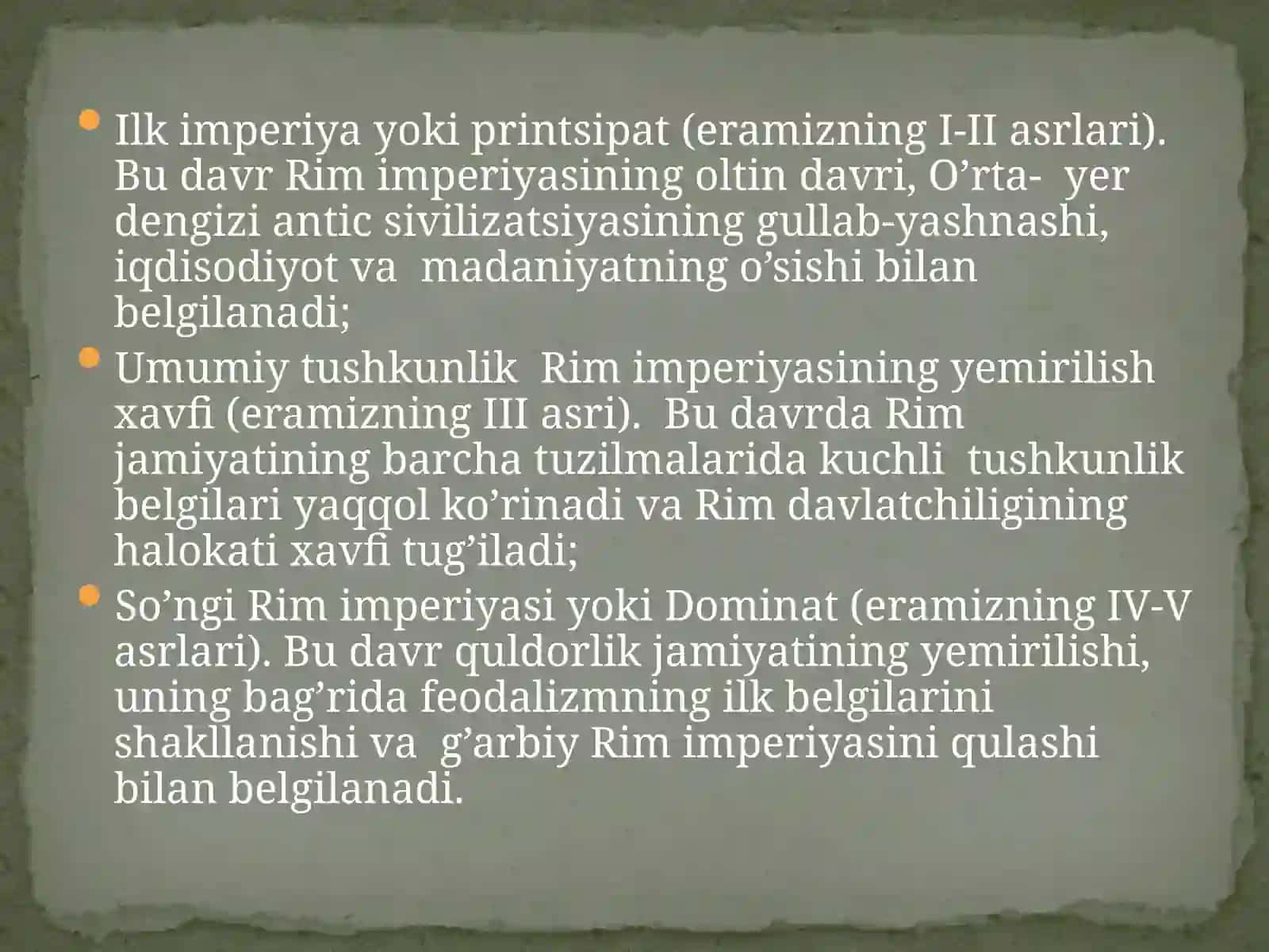 Ilk rimrespublikasi 4