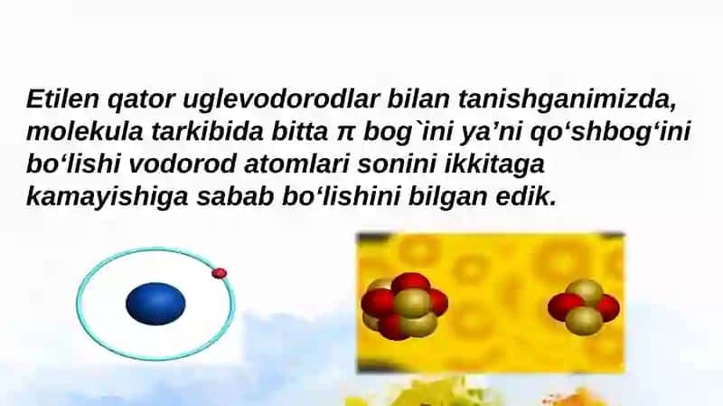 Alkadiyenlarning olinishi va xossalari 4