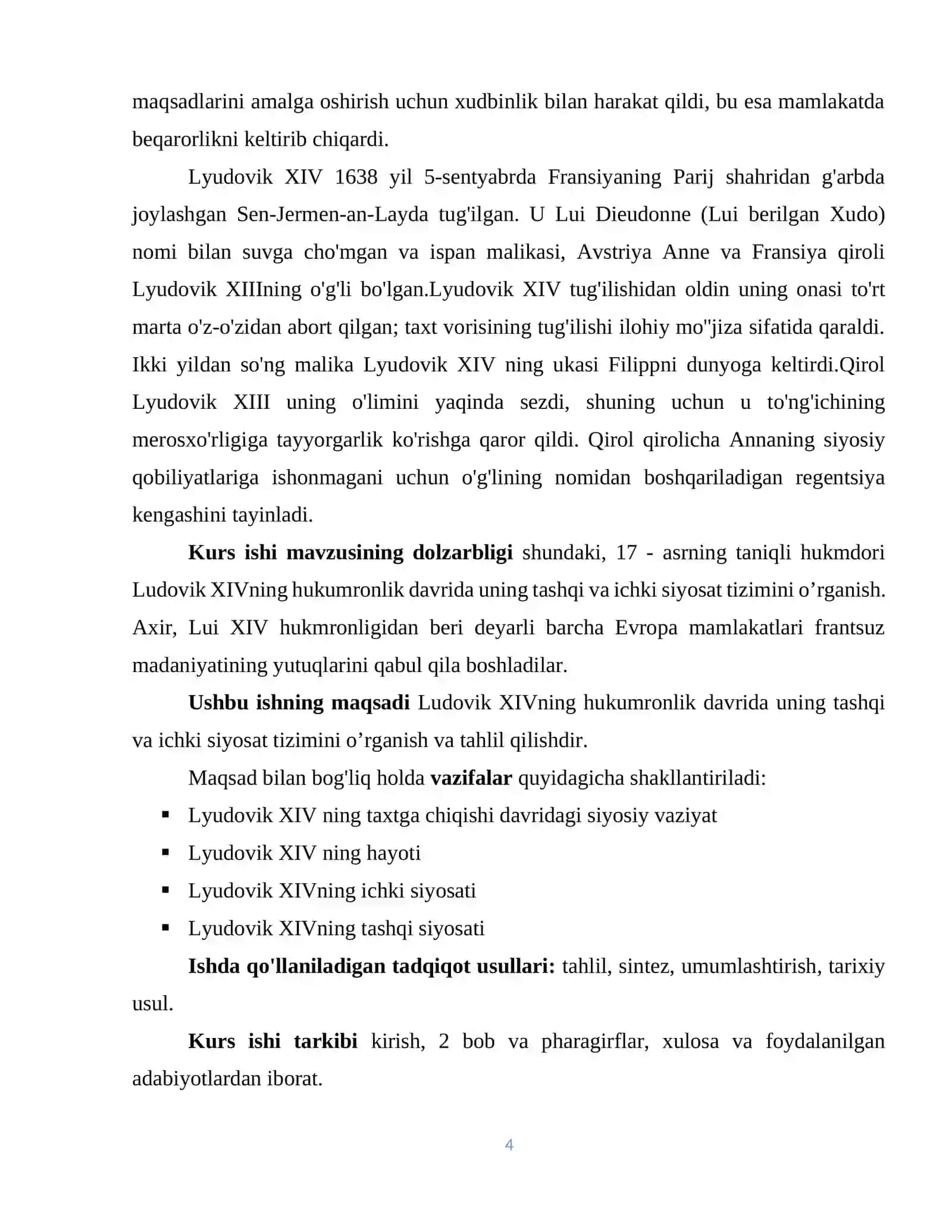 LYUDOVIK XIV NING ICHKI VA TASHQI SIYOSATI 4
