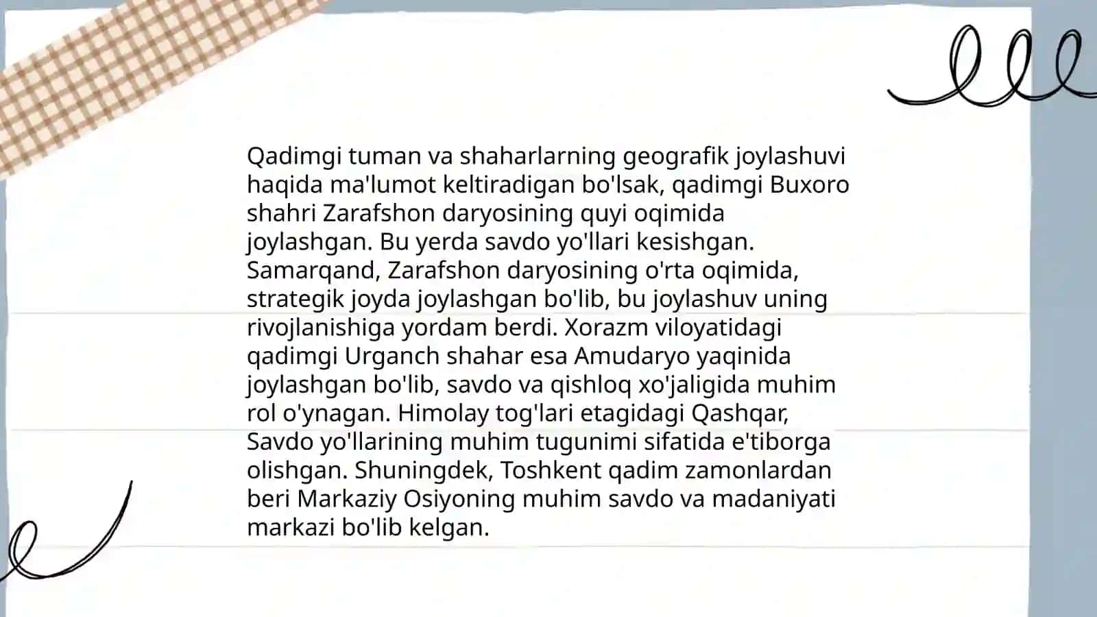 Oʻrta Osiyoning ilk oʻrta asrlardagi tarixiy geografiyasi 4