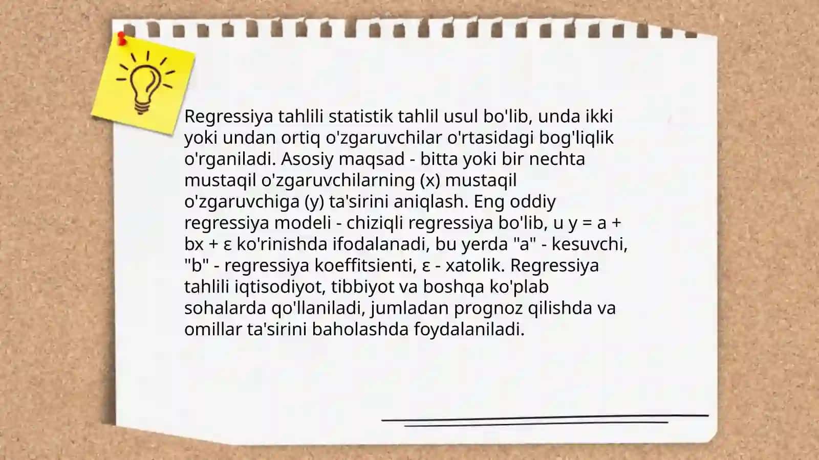 Statistik tahlil masalalarini MS Excel dasturidan foydalanib yechish 4