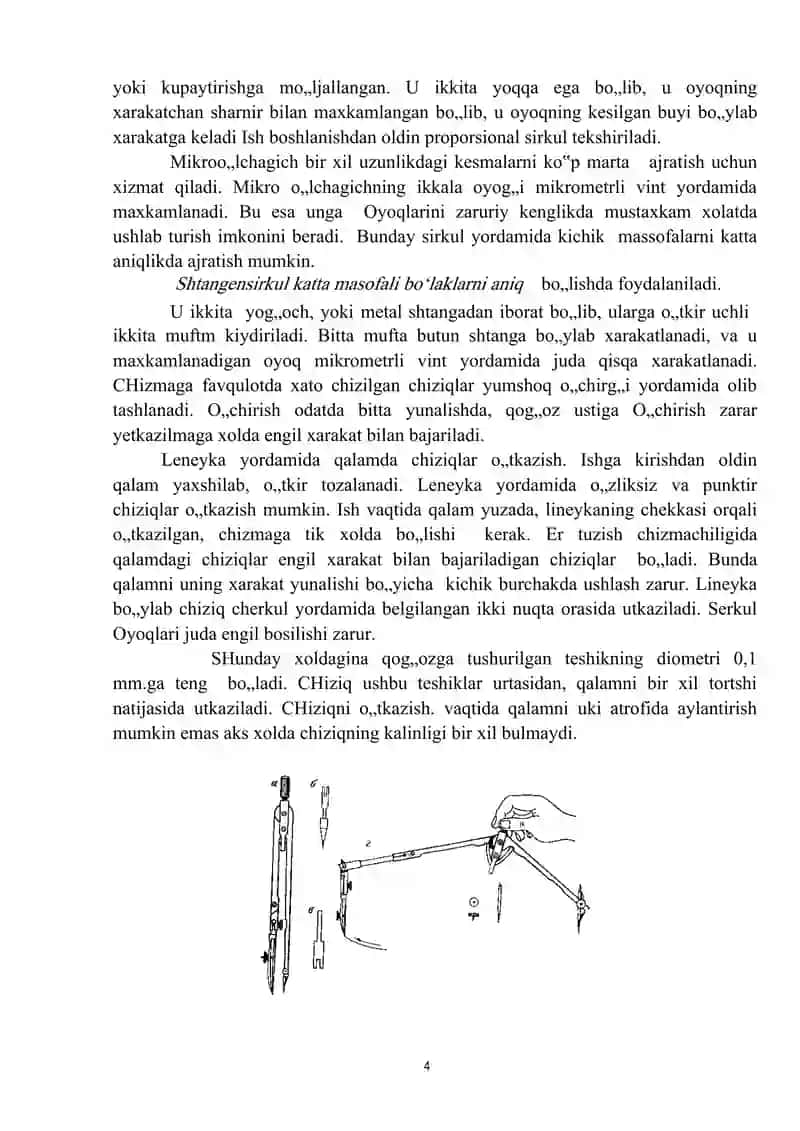 Kartografiya fanining amaliy mashg'ulotlari 4