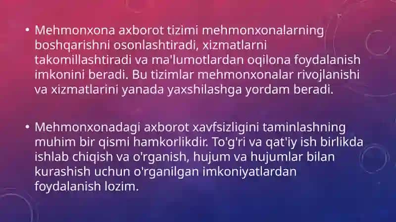 Mehmonxonalarda axborot xavfsizligini ta’minlash 4