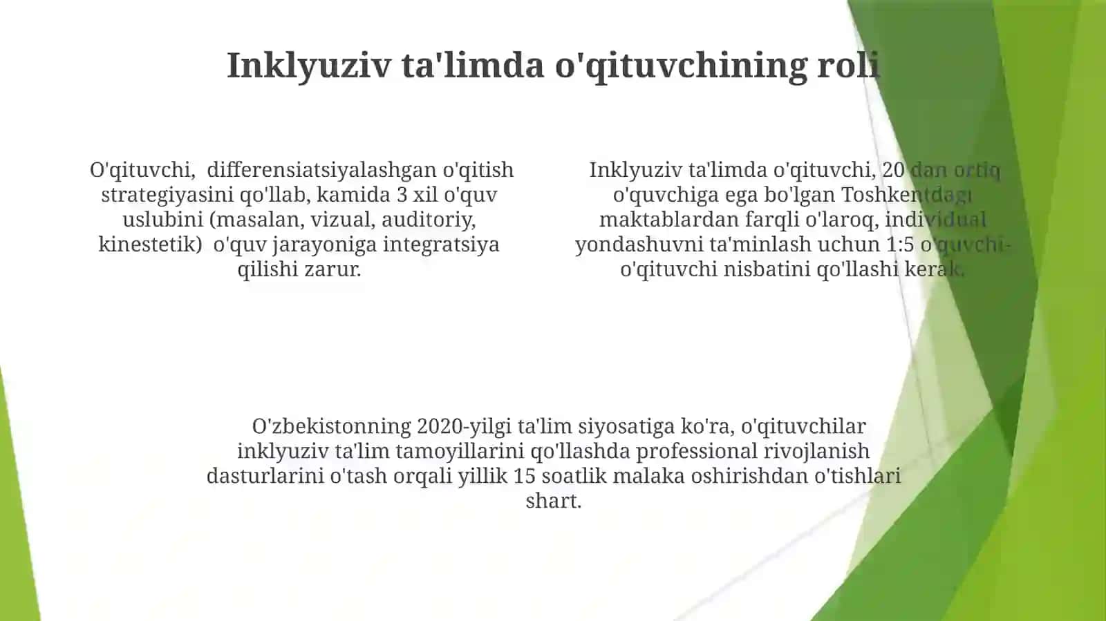Inklyuziv ta'limning ilmiy va uslubiy asoslari 4