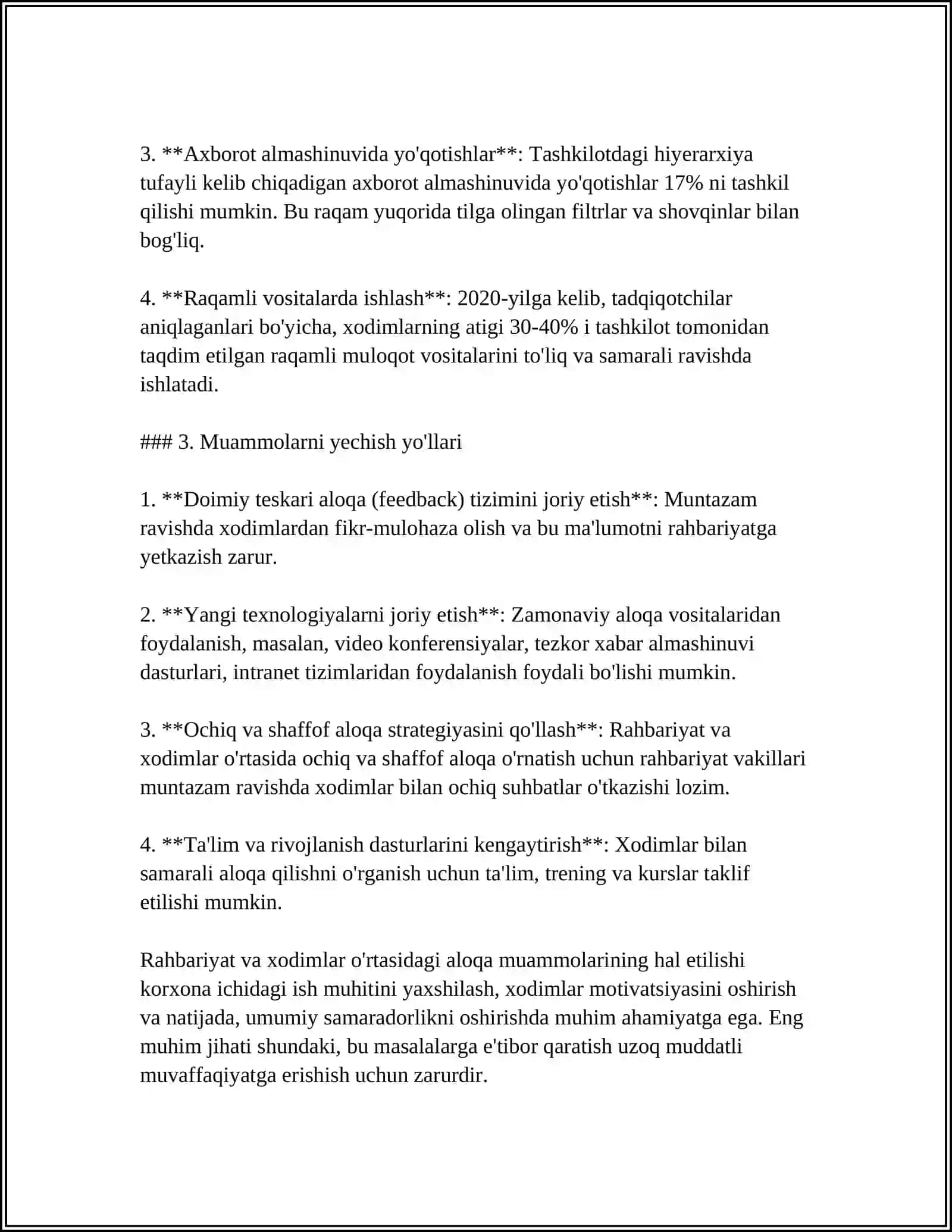 KONFLIKTLARIYAI TASHKILIY BOSHQARUVCHILIK SABABLARI 4