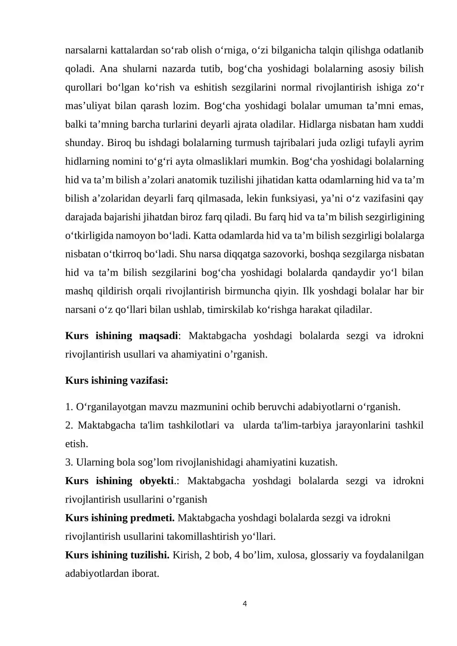 Maktabgacha yoshdagi bolalarda sezgi va idrokni rivojlantirish usullari 4