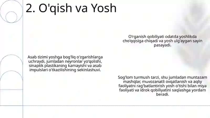 Nerv tizimining yoshga oid umumiy fiziologiyasi va gigiyenasi 4