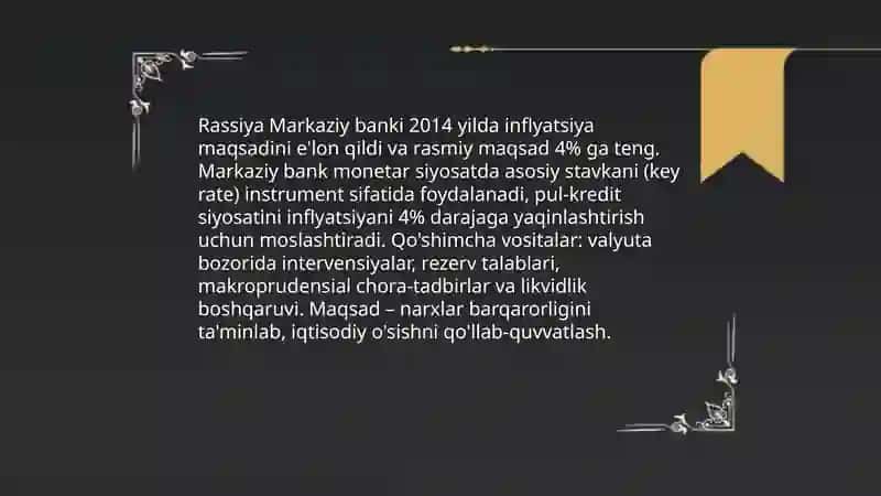 Rassiya iqtisodiy siyosati 4