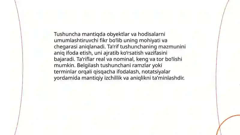 Mantiq fani predmeti 4