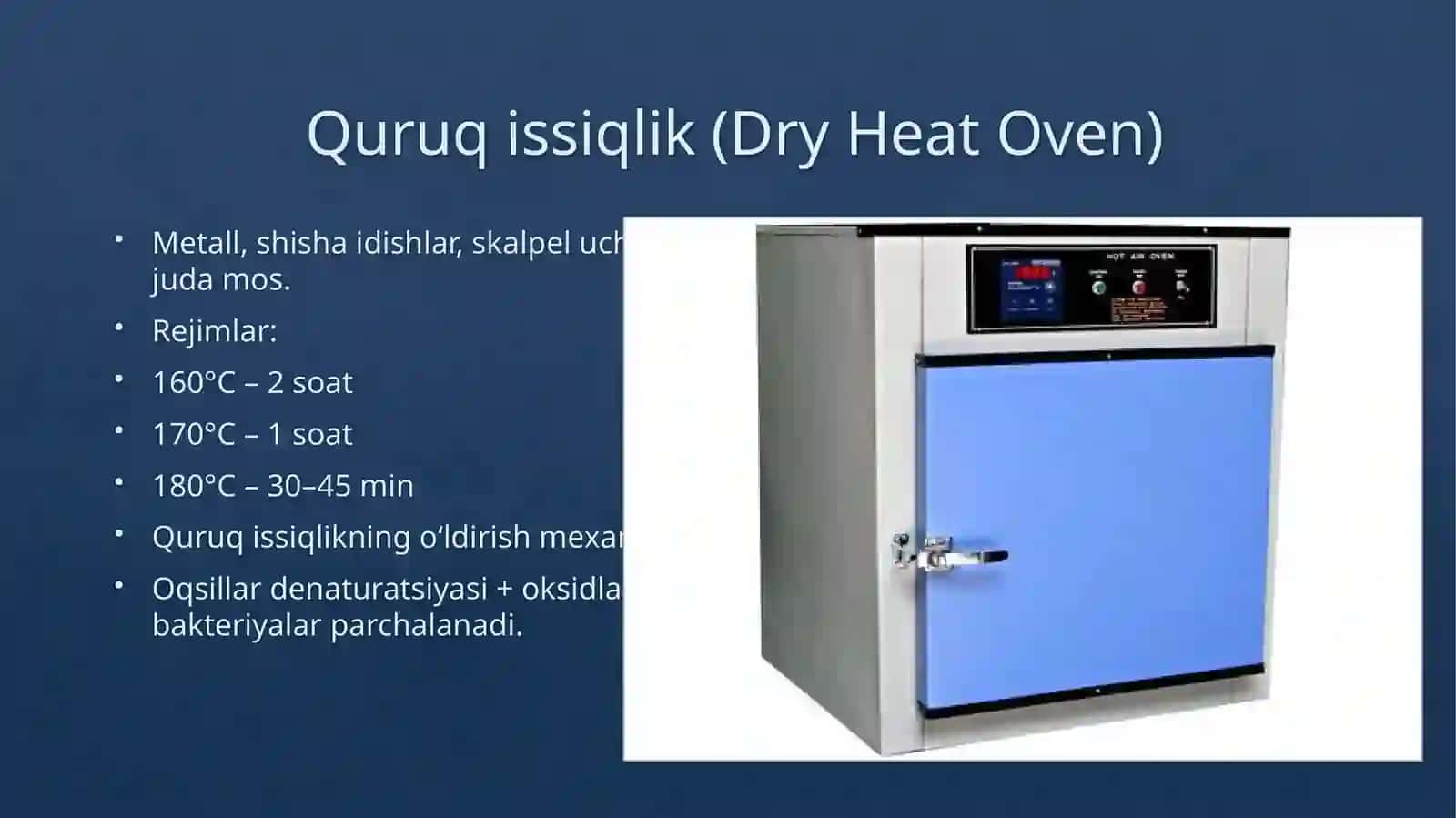 Tibbiyotda zamonaviy sterilizatsiya usullari 4