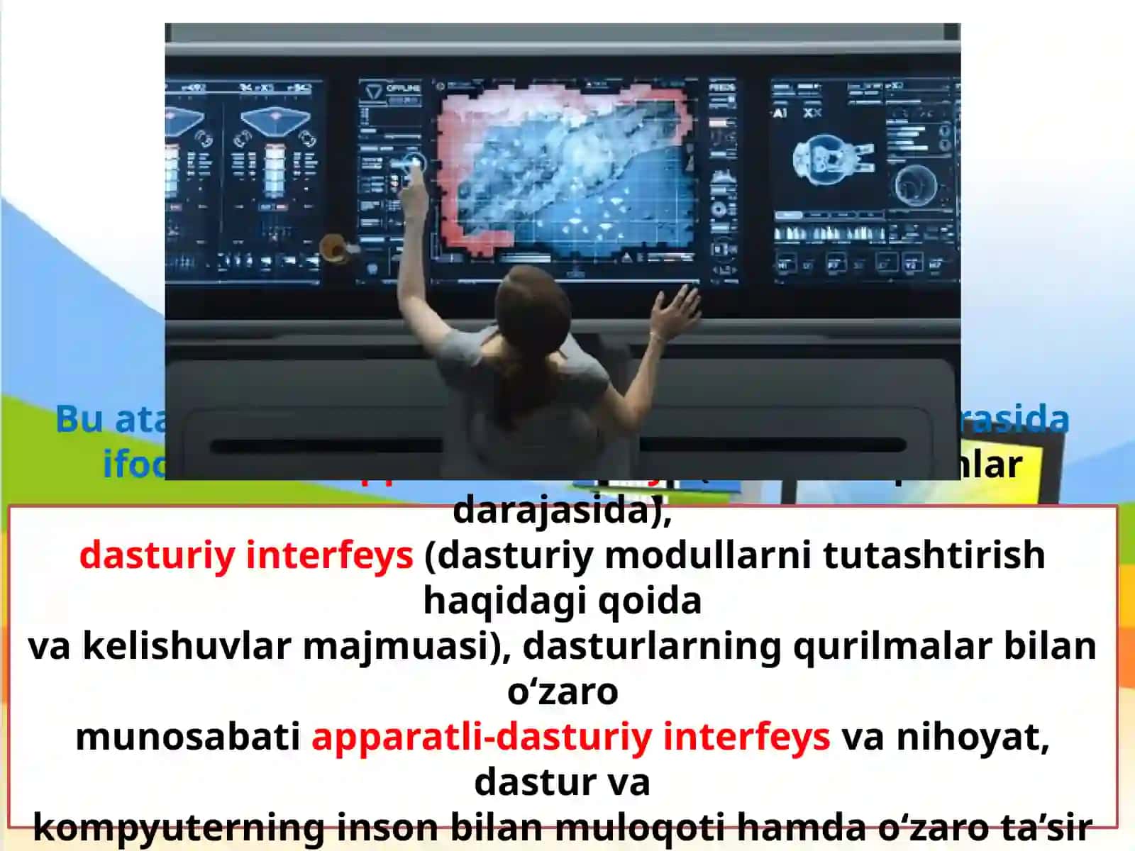 8-sinf Informatika Interfeys haqida 4