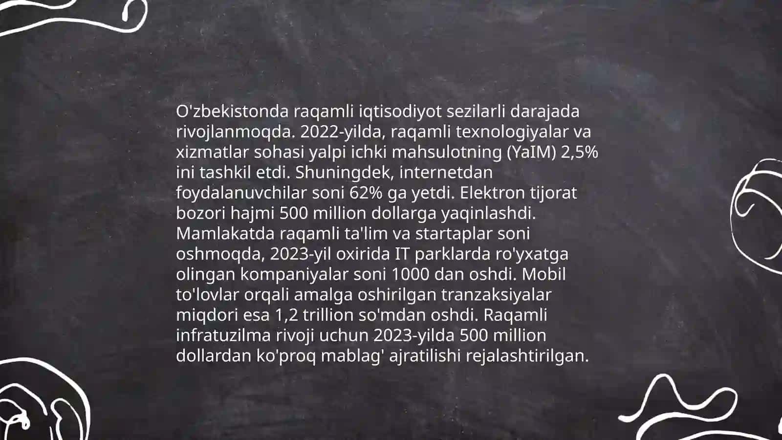 Tarmoqdagi texnologik rivojlanish trendlari 4