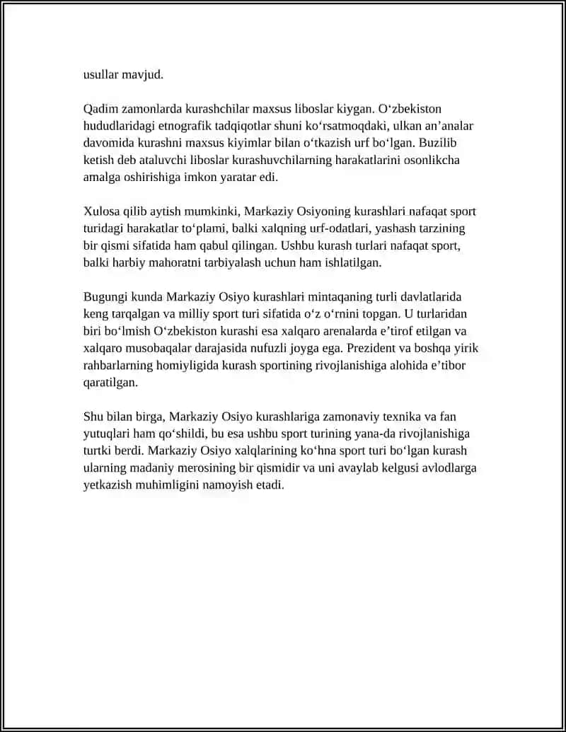 QADIMGI MARKAZIY OSIYO XALQLARINIG JISMONIY MASHQ VA O‘YINLARI 4