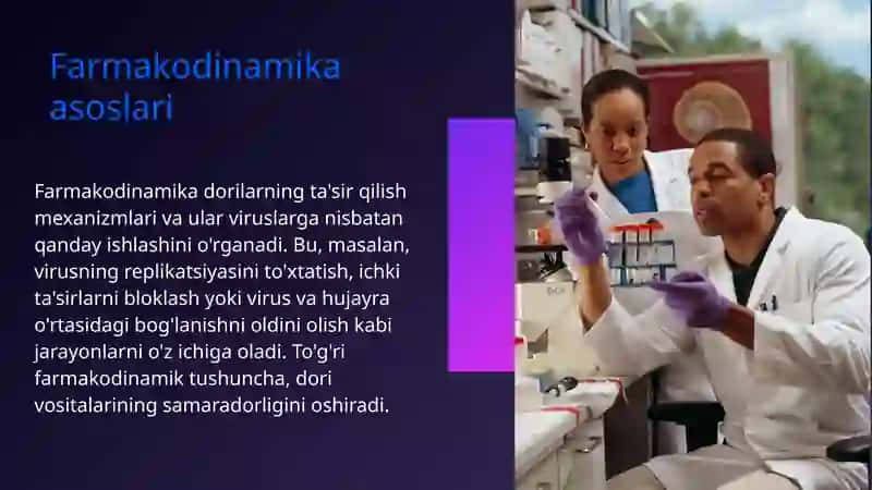 Viruslarga qarshi dorilar farmakologiyasi 4
